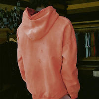 Sweat-shirts pour hommes personnalisés, effet délavé à l'acide, entièrement zippés, coupe oversize, en coton de haute qualité 500 g/m², fabricants de sweats pour hommes