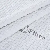Everen-tela blanca tejida de poliéster para el hogar, Funda de colchón con tic-tac, la más barata