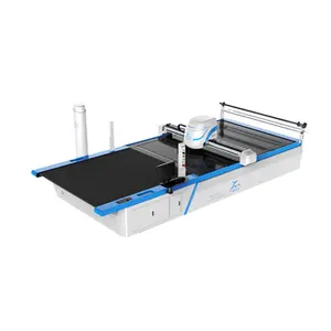 automatic fabric cutting machine for garment fabric multi layer cutting machine multiple layer textile auto cutter