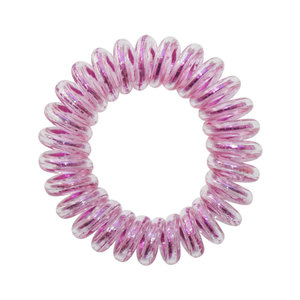 Telephone <b>Cord</b> Hair Tie Tpu Transparent High <b>Elasticity</b> Daily Use Candy Style Summer Ponytail Women's Hair Accessories - Product Image 5