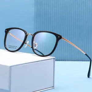 Luxury Reading Prescription Norm Glasses Optical Needs Reding Glassed Men Titanium Acetate Eyeglasses Frame