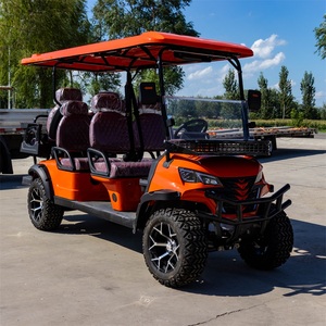 Carrito de Golf Chino de 4 Plazas, Precio de Fábrica, Carrito de Golf Moderno para Resort/Parque/Hotel, Entrega Rápida, Certificación CE - Product Image 1