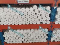 Tige en PTFE vierge de qualité supérieure, échantillon gratuit, plastique technique, couleur blanche, fournie par le fabricant
