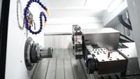 Centre de tournage CNC CK46 avec base de lit en fonte monobloc
