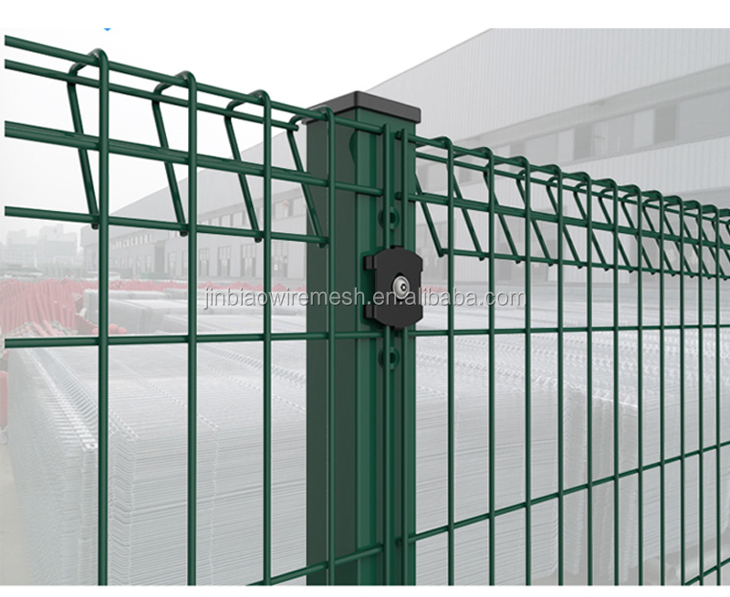 3D Curvy Welded Wire Mesh Fence For Home Use