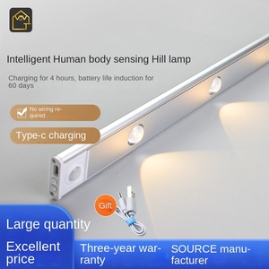 Luminaires de couloir à LED ultra fins pratiques et faciles à installer avec piles - Product Image 2