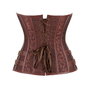 Corsetto Sexy con ricamo a catena con corsetto Steampunk floreale in Lingerie gotica da donna corsetto <span class=keywords><strong>taglie</strong></span> <span class=keywords><strong>forti</strong></span> - Product Image 6