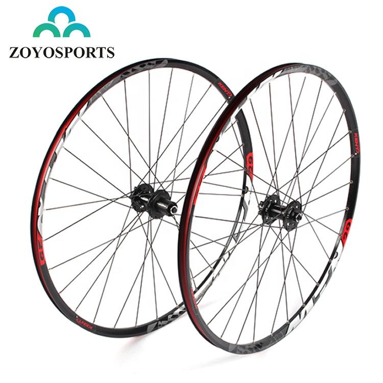 MTB Bike Wheelset Sealed Bearing Disc Wheel Thru-axis 29inch Rim Black Hub  Mountain Bicycle Wheelset