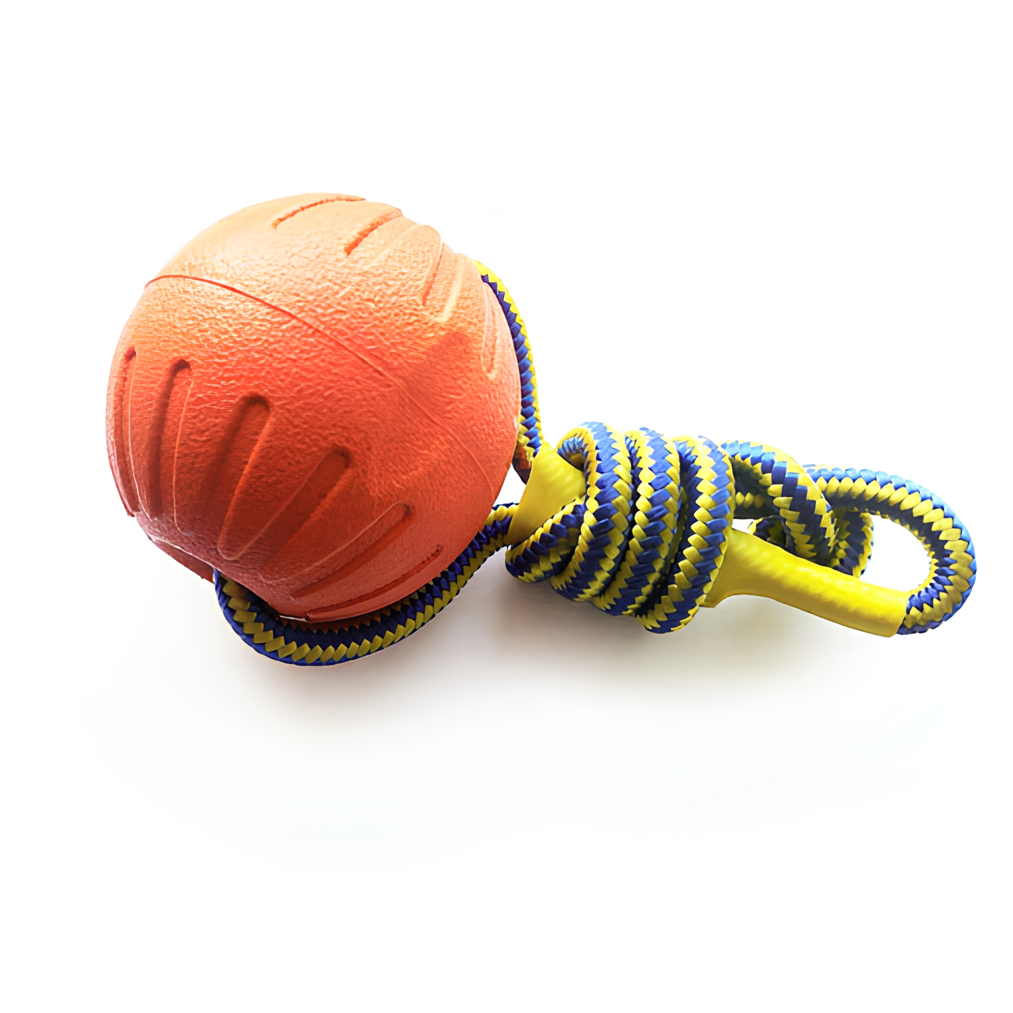Balle orange avec corde