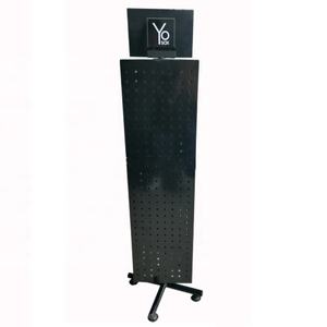 Personalizada de fábrica de tres lados manual de estante de exhibición calcetín estante soporte de zapatos triángulo colgando rack - Product Image 5