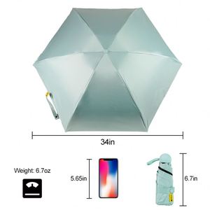 Parapluie pliant de haute qualité à ouverture automatique, protection solaire et pluie, en tissu pongé 190T, idéal pour la promotion - Product Image 2