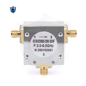 Circolatore <span class=keywords><strong>RF</strong></span> CT con Isolamento di 15dB, Potenza 20 Watt, Connettore Femmina SMA, Larghezza di Banda da 2GHz a 6GHz - Product Image 4