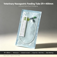 Tube NG à embout fermé pour l'alimentation forcée vétérinaire