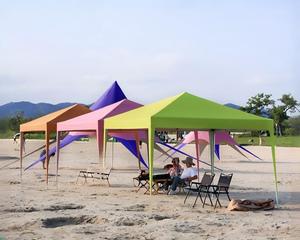 เต็นท์ร่มกันแดดแบบพับได้สี่ฤดูสำหรับโฆษณาภายนอกอาคาร เปิดเร็ว กันหิมะ รองรับ 3-4 คน - Product Image 3