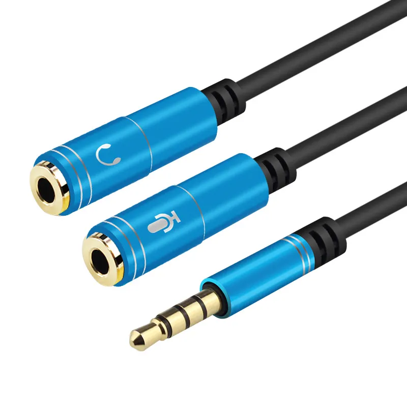 Headphone 3.5mm Jack Female to male Splitter Audio Aux Cable