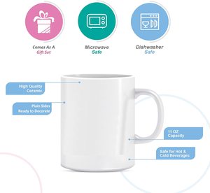 Tazas <span class=keywords><strong>de</strong></span> café <span class=keywords><strong>de</strong></span> cerámica <span class=keywords><strong>blanca</strong></span>, tazas <span class=keywords><strong>de</strong></span> porcelana listas <span class=keywords><strong>para</strong></span> sublimación, tazas <span class=keywords><strong>de</strong></span> <span class=keywords><strong>11</strong></span> <span class=keywords><strong>onzas</strong></span> con mango grande <span class=keywords><strong>para</strong></span> bebidas calientes o frías, venta al por mayor - Product Image 4