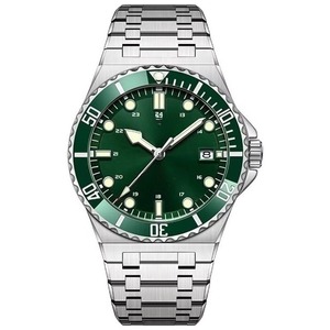 Wholesale Men's Stainless Steel Sapphire <b>Crystal</b> Diving Watch Mechanical Auto Movement 300m Water Resistant Exercise Style - Product Image 1