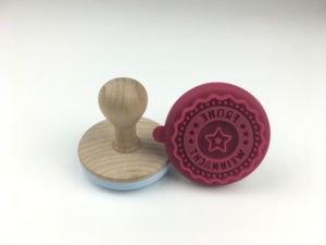 カスタマイズされた画像メッセージでシリコンファクトリーシリコン食品グレードビスケットクッキースタンプを絞り込みます - Product Image 2