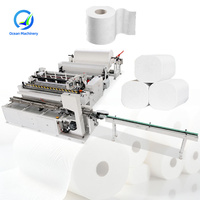 Machine de fabrication de papier toilette entièrement automatique pour petites entreprises OCEAN