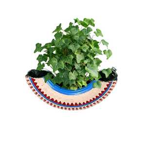 Bohemian Hanging <b>Wall</b> Planter Decorative <b>Flower</b> Pot for Home Balcony <b>Garden</b> Indoor Outdoor <b>Wall</b> Decor Greenery Holder - Product Image 1
