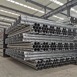 Tuyau rond rectangulaire carré d'approvisionnement d'usine <span class=keywords><strong>Tube</strong></span> en acier galvanisé à chaud A53 ST52 GI Tuyau en acier - Product Image 6