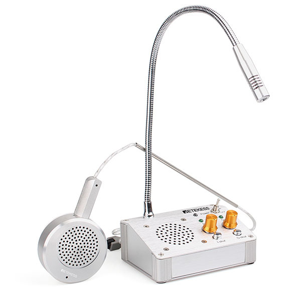 3W Digital Full Duplex Window Counter Intercom Interphone System for Bank Office Store Retekess TW104