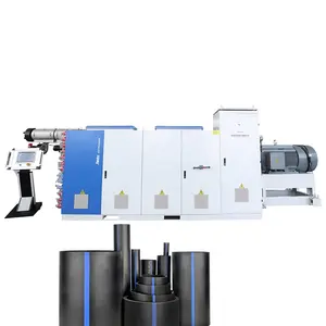 Una sola capa multicapa HDPE PVC PPR PE PP máquina extrusora de tubos máquina de fabricación de tubos de plástico