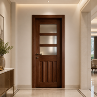 Portes intérieures en bois massif modernes et luxueuses, peintes à la fourneille, étanches, pour villa, appartement, hôtel, chambre, bureau