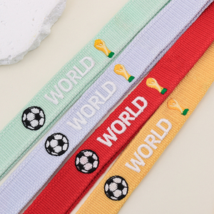 Cordón de Cuero Bordado Desmontable con la Copa de <span class=keywords><strong>Campeones</strong></span> de Deportes Populares de Estados Unidos, Canadá y México, Recuerdos <span class=keywords><strong>Mundiales</strong></span> - Product Image 5