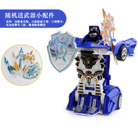 Coche de juguete con Control remoto para niño, juguete transformable con deformación de un botón, regalo de cumpleaños, novedad de 2022