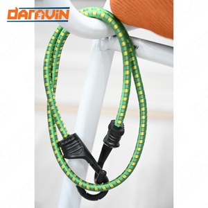 Corde élastique pour camping en plein air cordon élastique multifonctionnel personnalisé avec crochets corde élastique en latex pour cerclage de bagages - Product Image 4