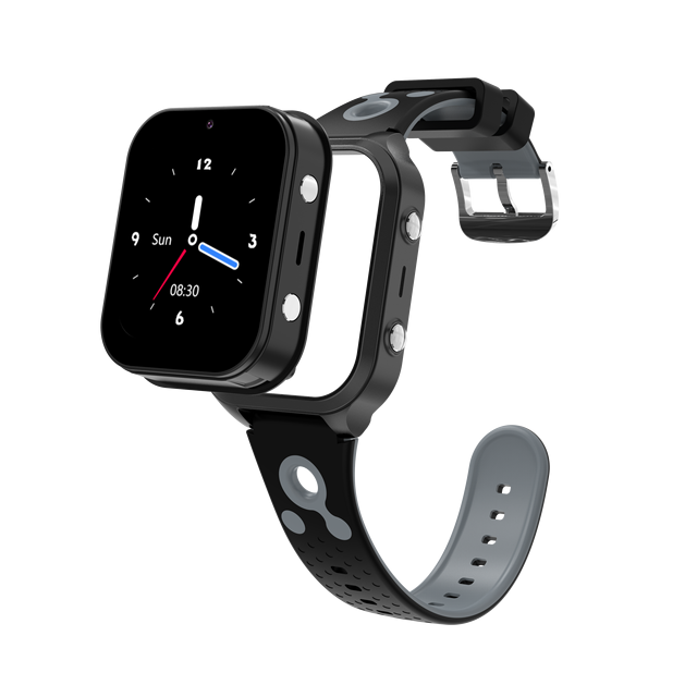 Lanyard Detachable Strap 4G Kids Smartwatch Video Call Voice Chat SOS GPS Positioning Puzzle Games for Girls and Boys Child LT56