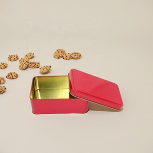 Rectangular Tinplate Metal Tin Can for Snacks Candies Chocolates <strong>Christmas</strong> Gifts Cookies <strong>Sweets</strong> - Product Image 3