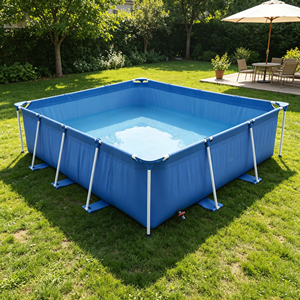 Piscina Elevada Personalizada con Estructura de Acero Grande para Adultos, para Jardín y Patio Trasero, con Protección UV - Product Image 3