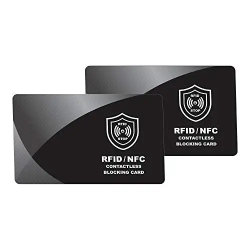 2021 vendita calda logo personalizzato Anti Hacker scansione banca carta di credito Porteciton Rfid carta di blocco senza contatto