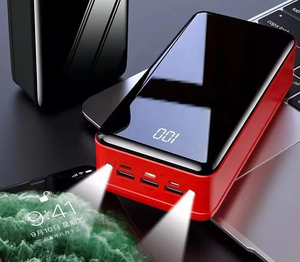 新产品50000毫安时移动电源最好的充电器，带发光二极管显示移动电源 - Product Image 3