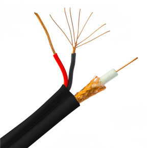 Cáp đồng trục <span class=keywords><strong>RG59</strong></span> + 2dc Đồng cáp truyền dẫn video dây cho <span class=keywords><strong>CCTV</strong></span> CATV - Product Image 2