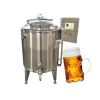 Fermenteur-pasteurisateur de lait, de bière et de vin pratique avec un grand réservoir de 400 L