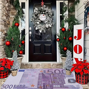 Alfombra Moderna para Puerta, Resistente a la Corrosión, Antideslizante, de PVC Delgado, Hecha a Máquina, Rectangular, para Uso Doméstico, con Estampado Animal, Lavable a Máquina - Product Image 4