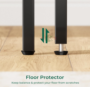 Bureau d'ordinateur en forme de L, bureau de <span class=keywords><strong>39</strong></span> pouces, structure en métal, gris, pour bureau à domicile, jeux, <span class=keywords><strong>coin</strong></span> d'écriture et d'étude - Product Image 4