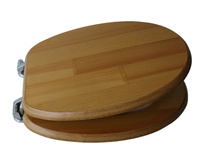 Siège de toilette moderne en bois de chêne couvercle de toilette classique de nouveau style populaire