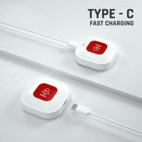 Bouton d'alerte médicale intelligent portable, appel WiFi, pager, boutons SOS Tuya avec cordon