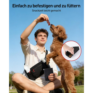 Practical Lightweight Belt Bag Waist Bags for Dog Walking Dog Training Food Bag with Waste Bag Dispenser <strong>Bum</strong> Bag with Treat Bag - Product Image 6