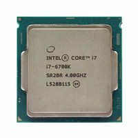 I7 6e processeur Core I7 6700K d'origine ordinateurs portables CPU I5 I7 I9 7e 9e 10e 12e processeur CPU marque 6700K 6700T CPU d'occasion
