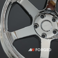 Velg Volk Racing Te37 Chrome Ultra Saga SL 6061-T6 Aluminium Alloy Maining Forged Paling Populer
