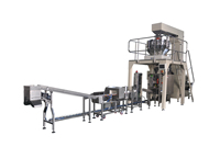 Machine d'emballage verticale entièrement automatique RL320 pour snacks, pop-corn, tranches de fromage, chips de banane, etc. (VFFS)