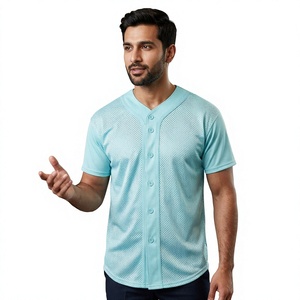 Wholesale Custom Cheap Baseball Jersey Outdoor Use Wholesale Breathable Quick Dry Plain Baseball Jersey Sports Training Wear - Product Image 1