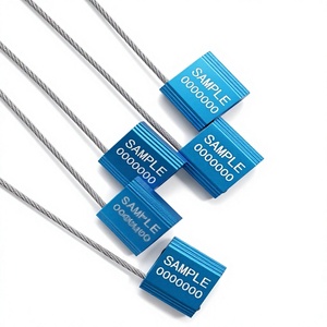 Jhas Scellés de câble haute sécurité robustes de 2,5 mm, auto-bloquants, en plastique et métal, pour conteneurs, camions et emballages de marchandises (Modèle - Product Image 1