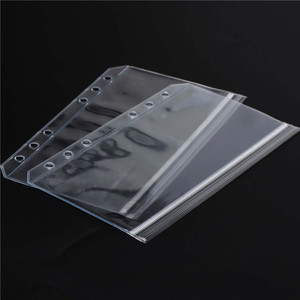 A6 جيوب الموثق واضحة ، 3 جيوب ، مظروف ميزانية المال بدون سحاب ، مظاريف نقدية - Product Image 5