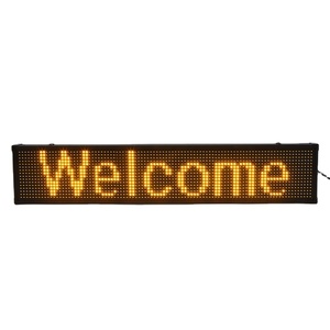 Letrero de publicidad luminoso para interior, panel de visualización led, tablero de aviso, color personalizado, P10 - Product Image 3